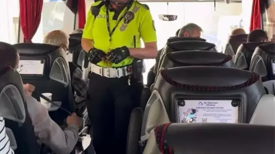 Denizli'de Emniyet Kemeri Bilgilendirmesi