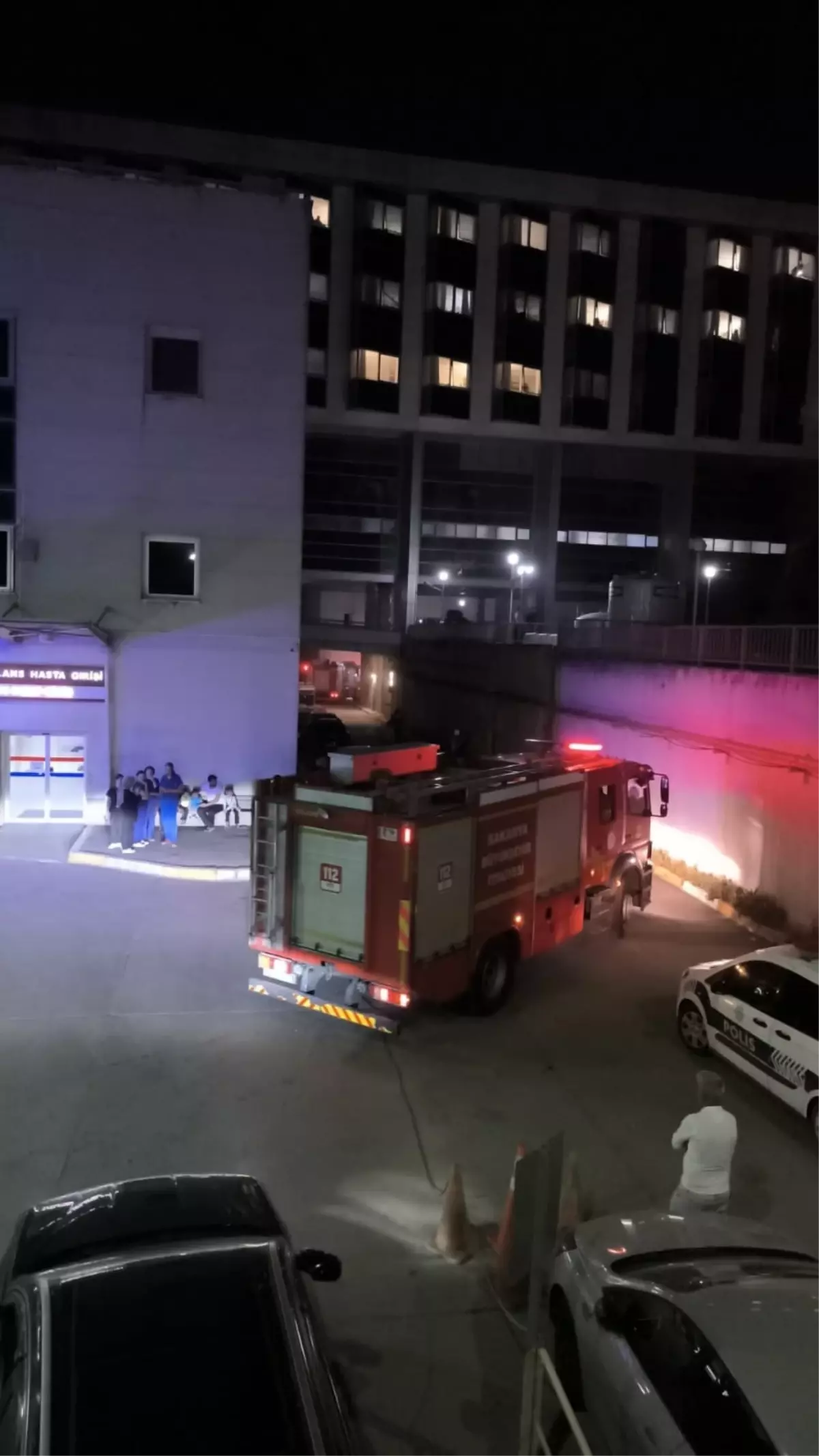 Yenikent Hastanesi'nde Yangın Çıktı