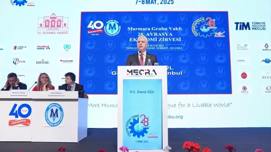 Bakan Fidan'ın Avrasya Ekonomi Zirvesi için gönderdiği mesaj okundu Açıklaması
