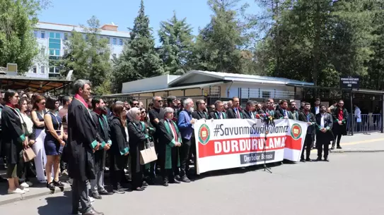 Avukatlara Yönelik Saldırılar Protesto Edildi