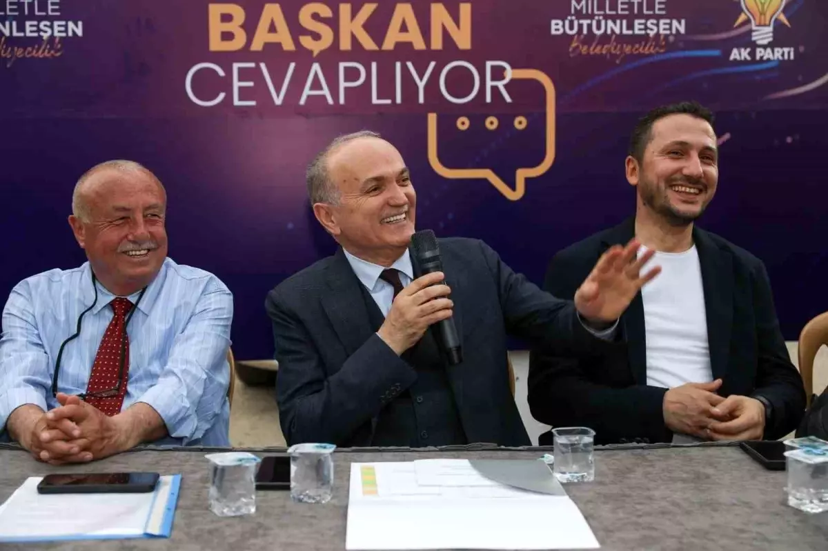 Başkan Özlü, Aziziye Mahallesi Sakinleriyle Buluştu