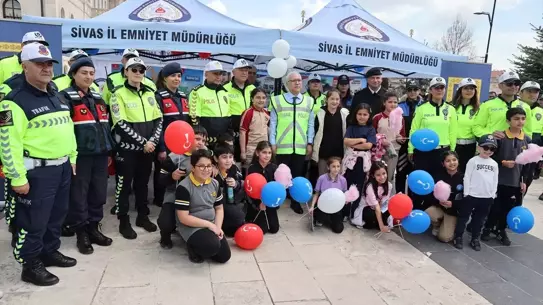 Sivas'ta Trafik Güvenliği Haftası Etkinliği