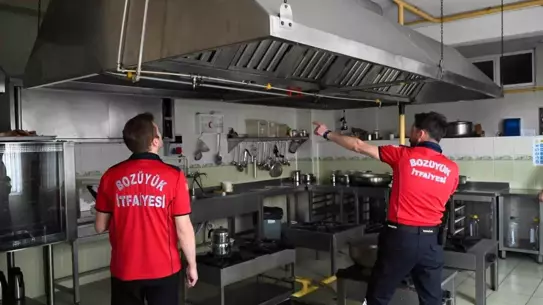 Bozüyük'te Öğrenci Yurtlarında Yangın Denetimi