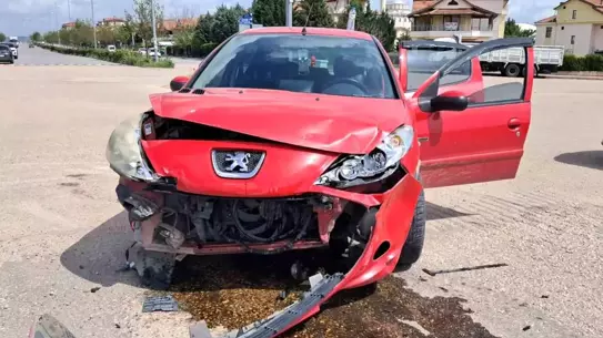 Kırıkkale'de Trafik Kazası: 1 Yaralı
