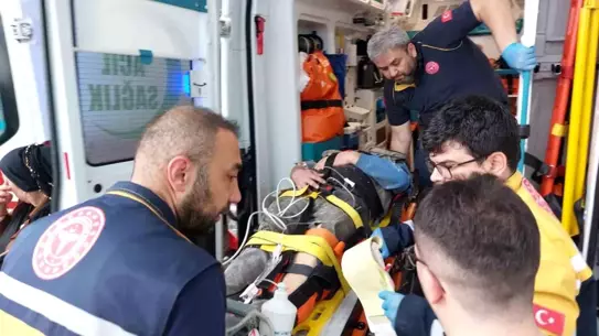 Samsun'da Yangın Tüpü Patladı, 3 İşçi Yaralandı
