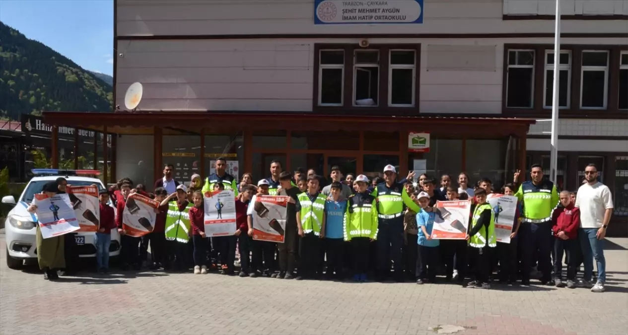 Trabzon'da "Trafik Haftası" kapsamında etkinlik düzenlendi
