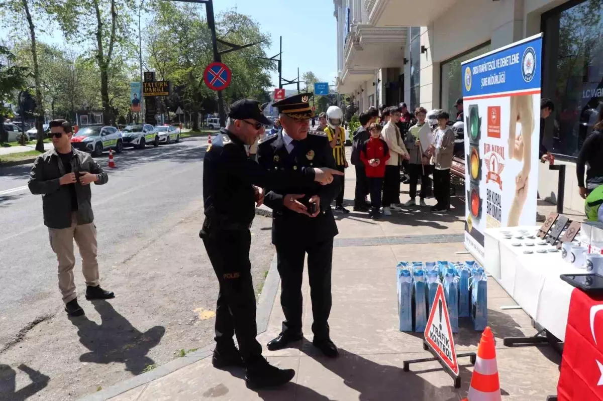 Trafik Haftası'nda Farkındalık Etkinliği