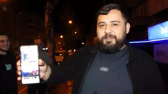 Amasya'da Yıldırım Düşmesi Canlı Yayında Görüntülendi