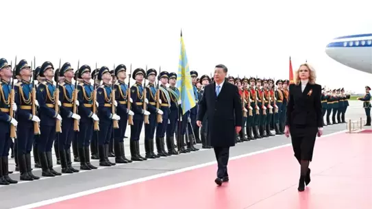 Xi Jinping Moskova'da