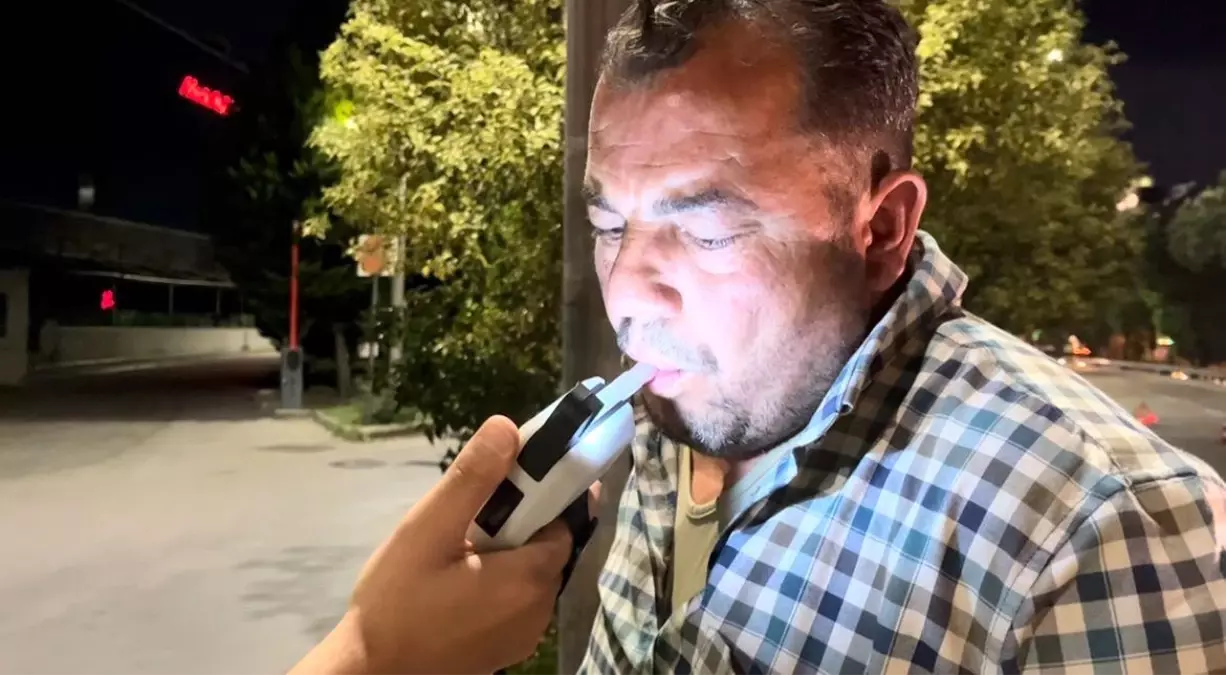 Bursa'da Alkollü Sürücü Denetimden Kaçmaya Çalıştı