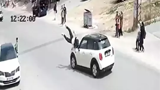 Gaziantep'te Kaza Yolu Tehlikesi