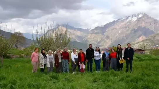 Hakkari'de Kadınlara Safran Eğitimi