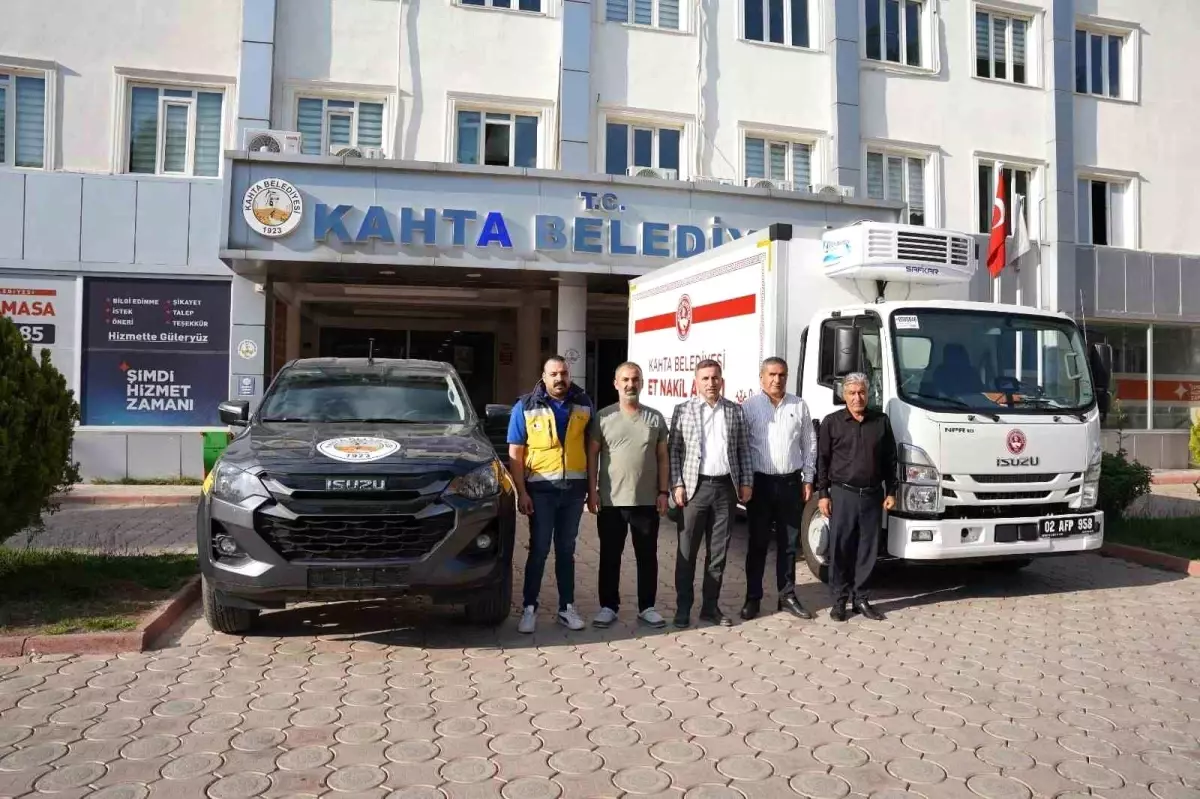 Kahta Belediyesi'nden Yeni Araçlarla Hizmet Kalitesine Artış