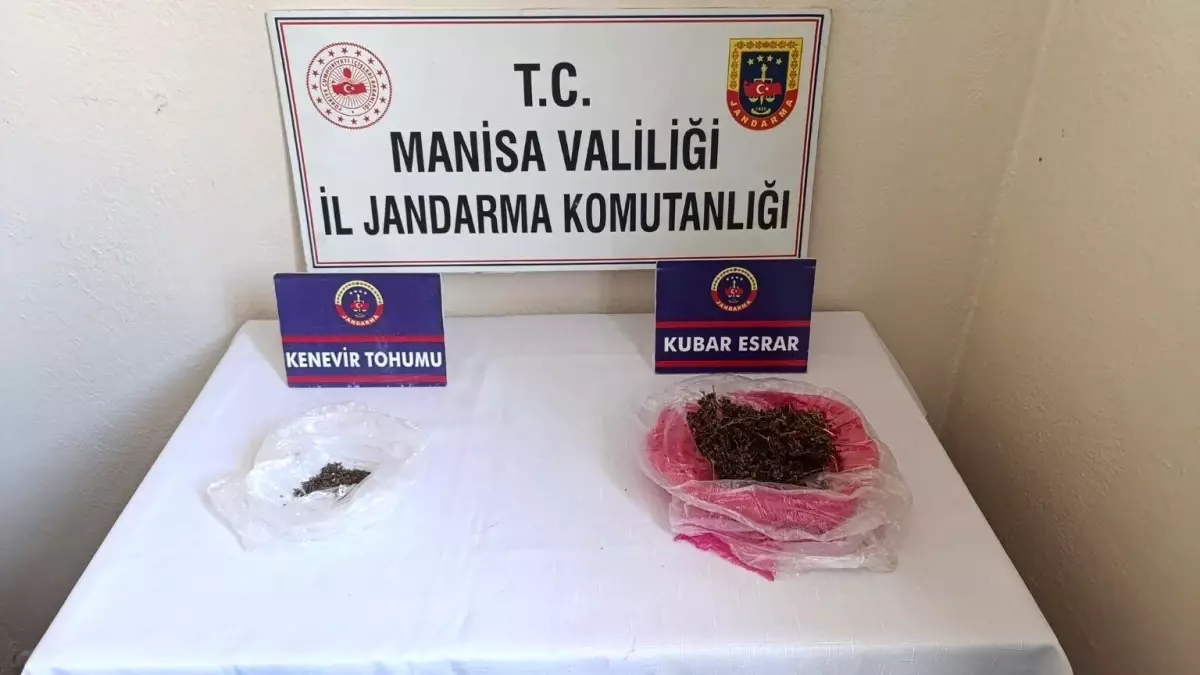 Alaşehir'de Uyuşturucu Operasyonu