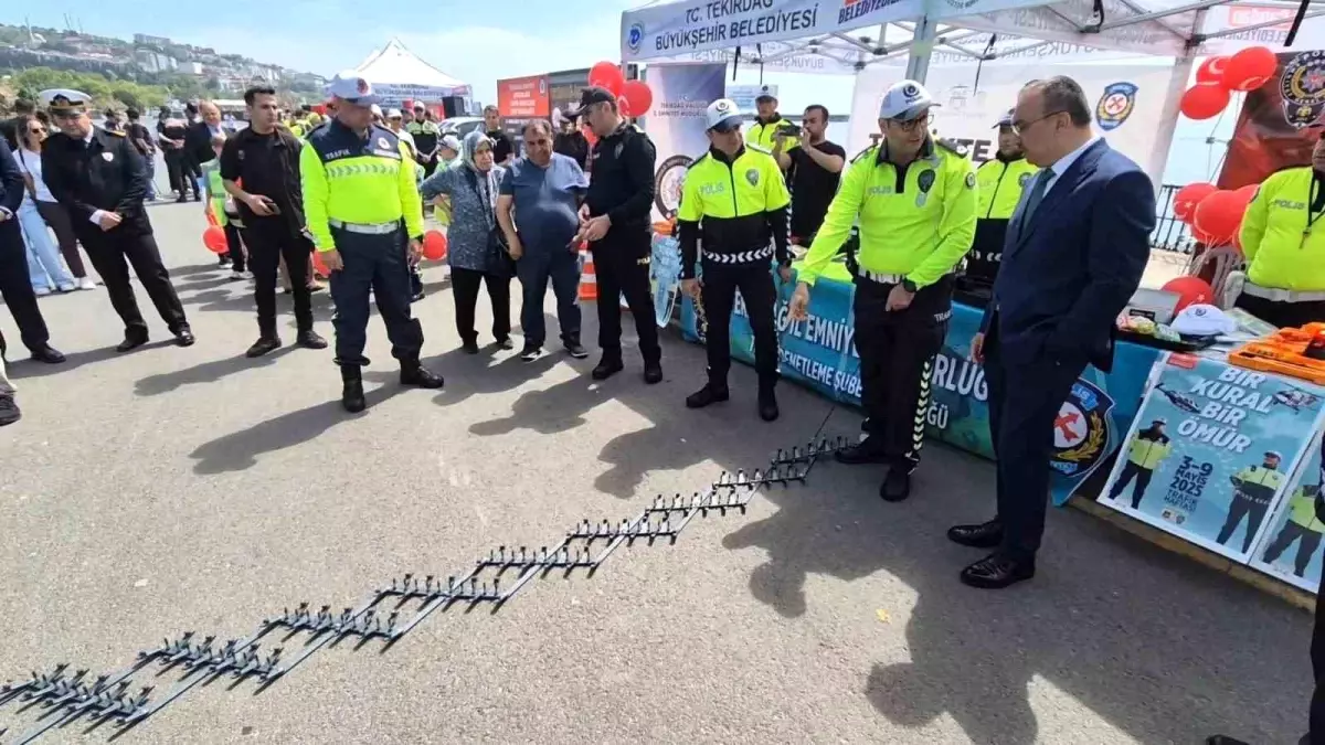 Trafik Güvenliği Haftası Etkinliği Tekirdağ'da