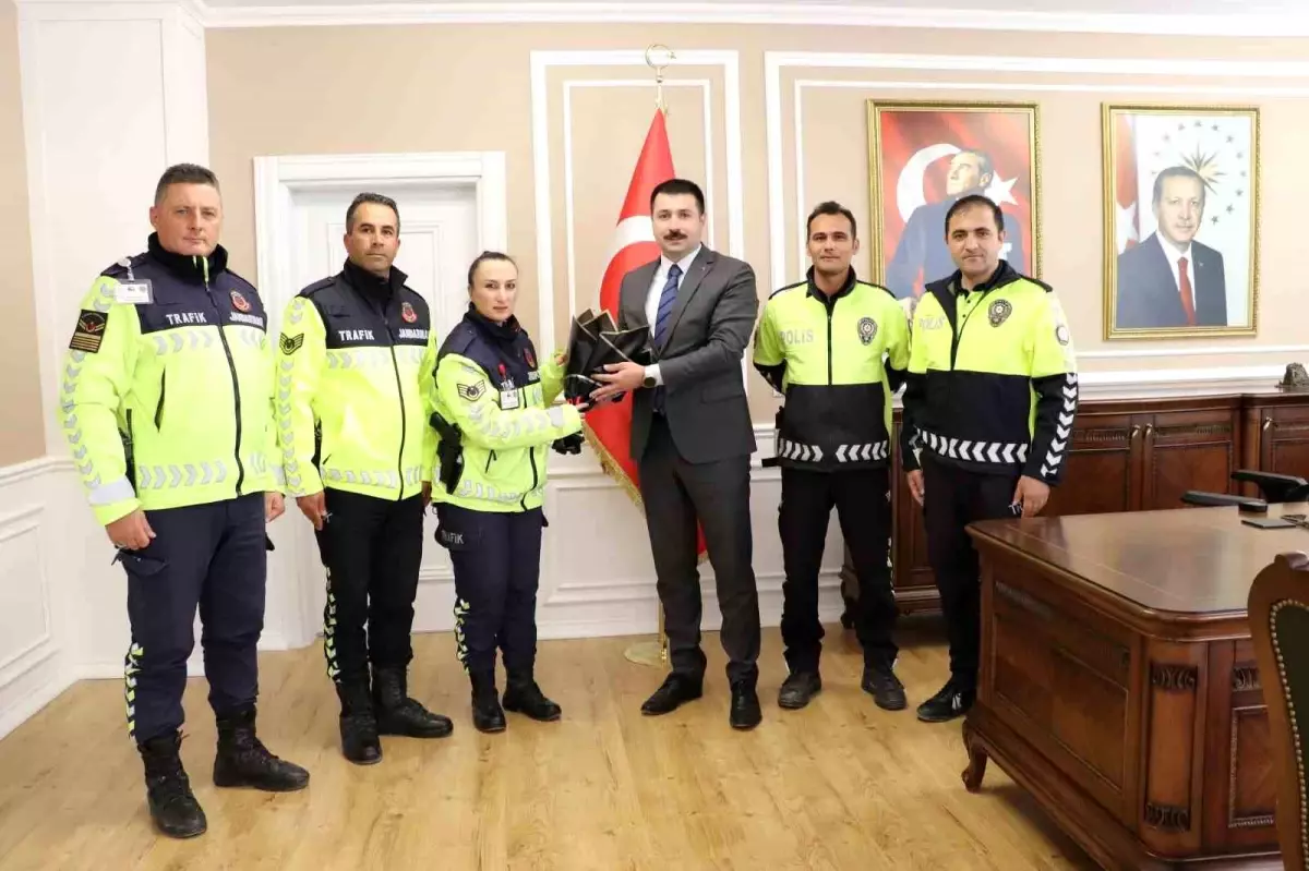 Kaymakam Karali Trafik Haftası'nı Kutladı