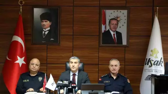 Uşak'ta Asayiş Toplantısı