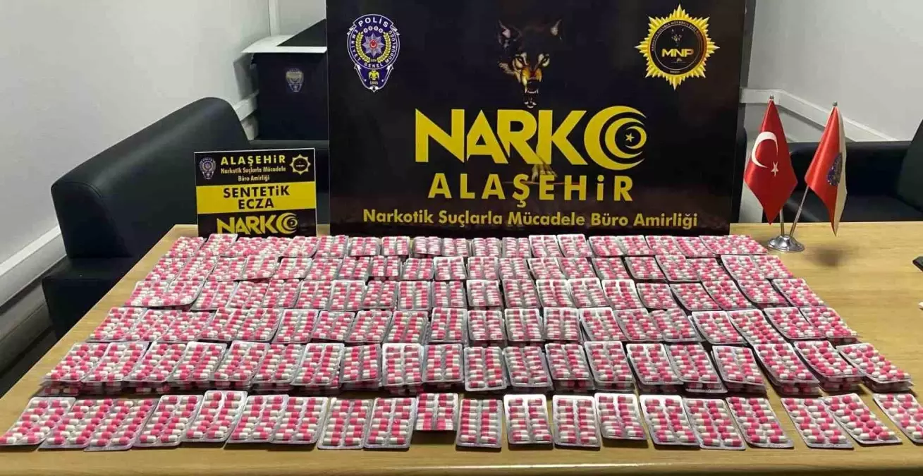 Alaşehir'de Uyuşturucu Operasyonu
