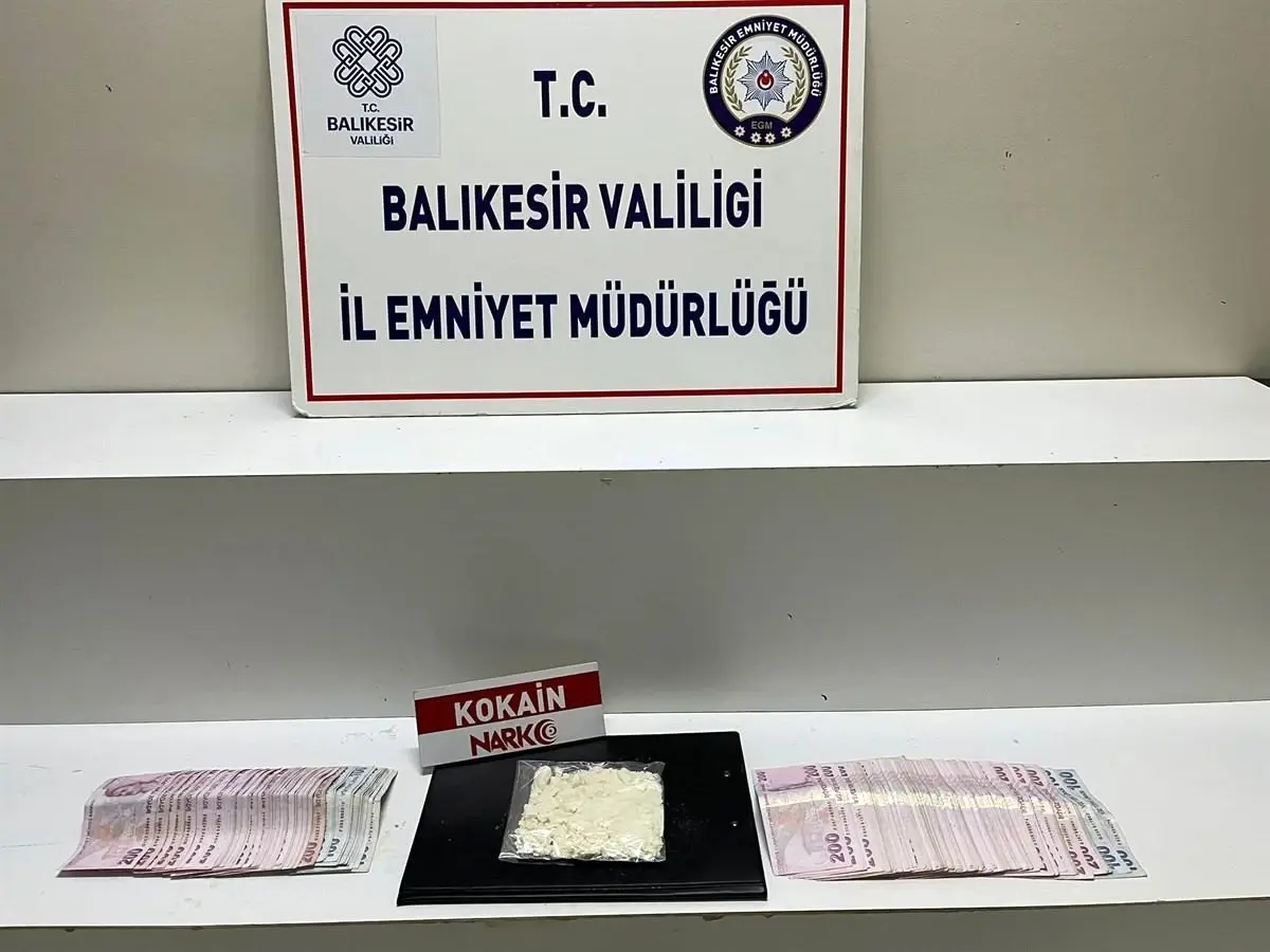 Balıkesir'de Uyuşturucu Operasyonu