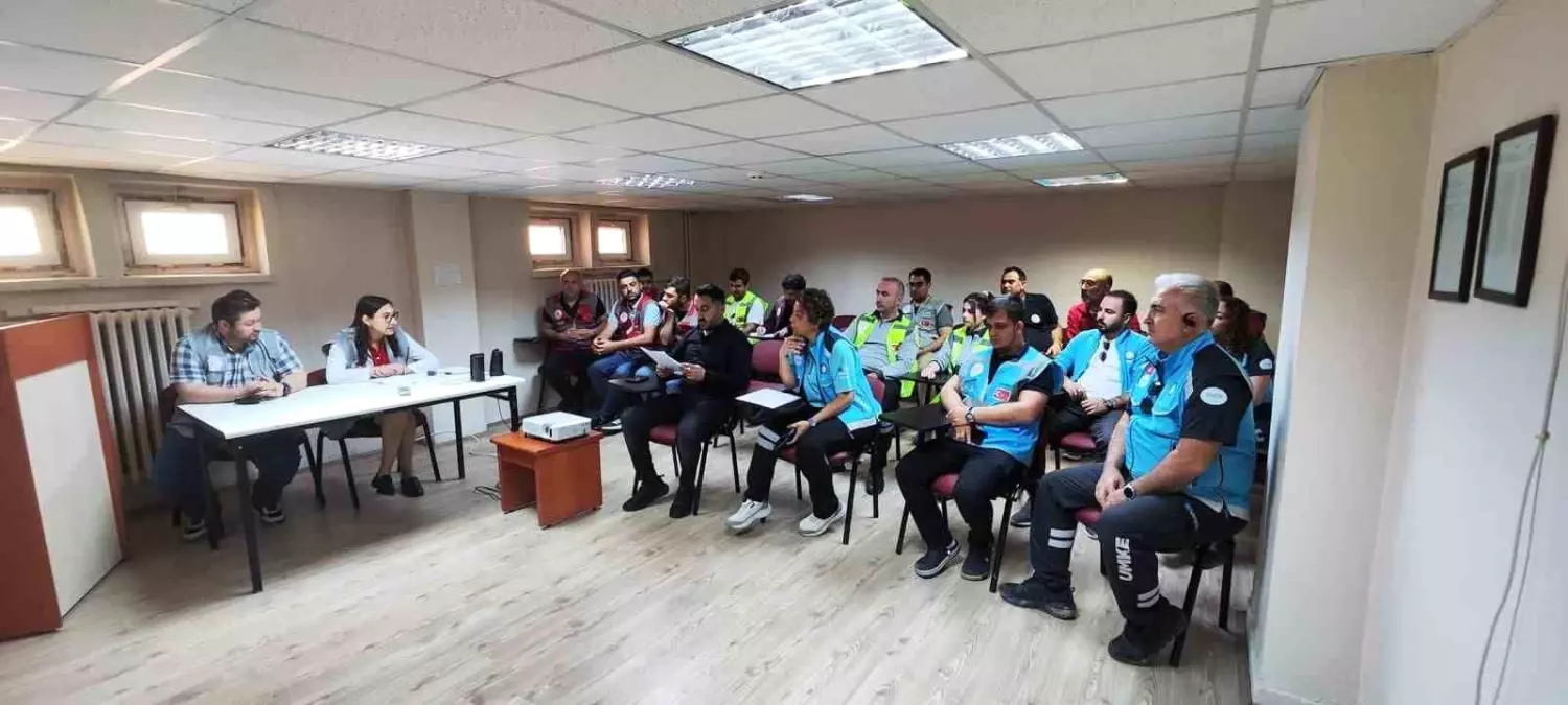 Eskişehir'de Afet Tatbikatları Gerçekleştirildi