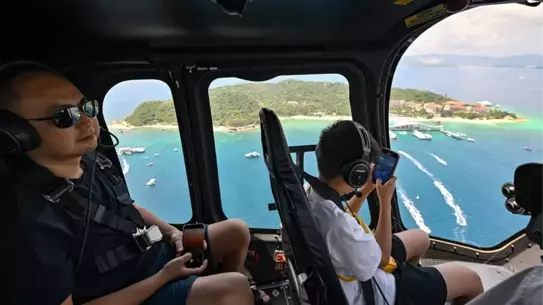 Hainan'da Helikopter Turlarıyla Yeni Deneyimler