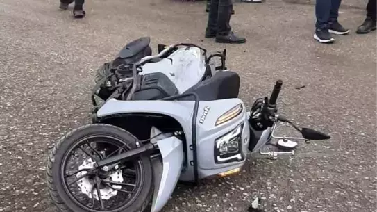 Samsun'da Motosiklet Kazası: Bir Yaralı