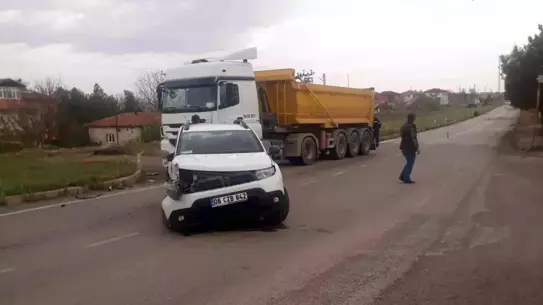 Kırıkkale'de Trafik Kazası: 1 Yaralı