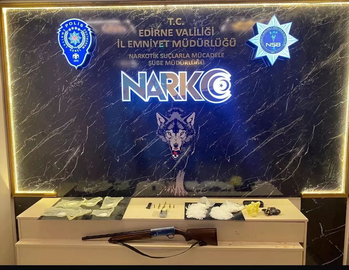 Edirne'de Uyuşturucu Operasyonu: 1 Tutuklama