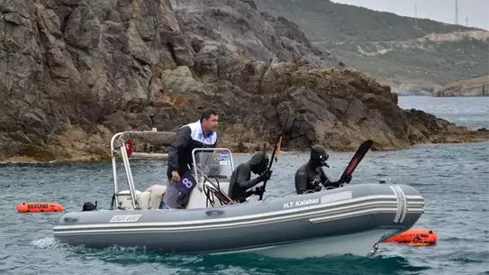 Zıpkınla Balık Avı Şampiyonası Didim'de