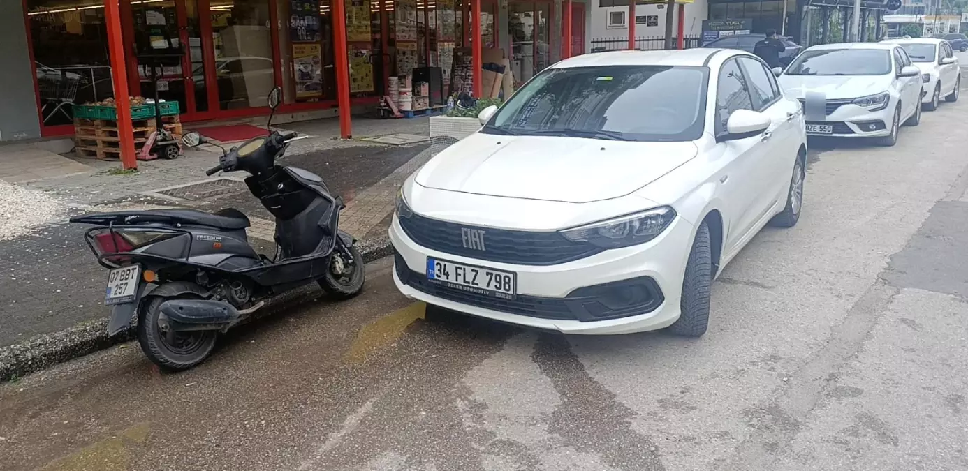 Manavgat'ta Motobisiklet Kazası