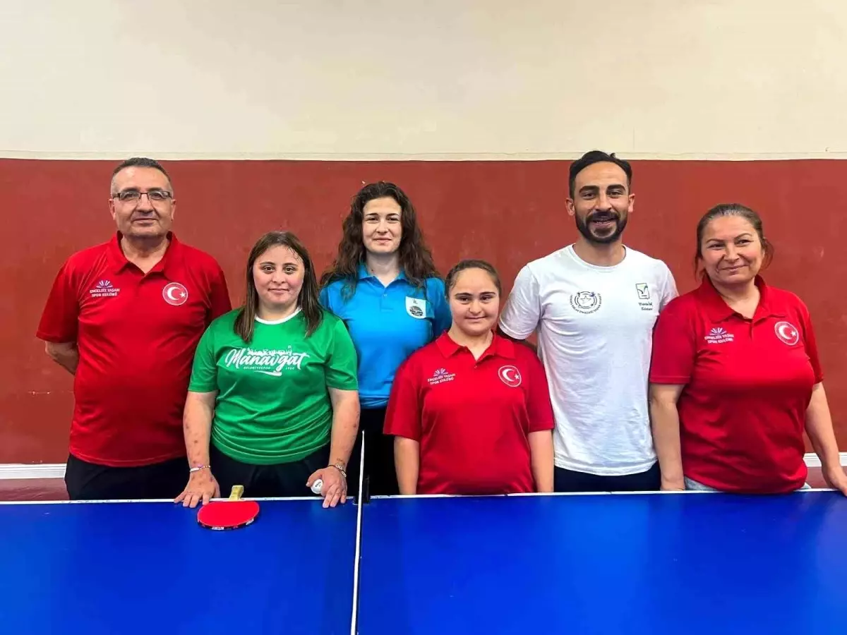 Manavgatlı Özel Sporcular Masa Tenisi Şampiyonası'nda Başarı Elde Etti