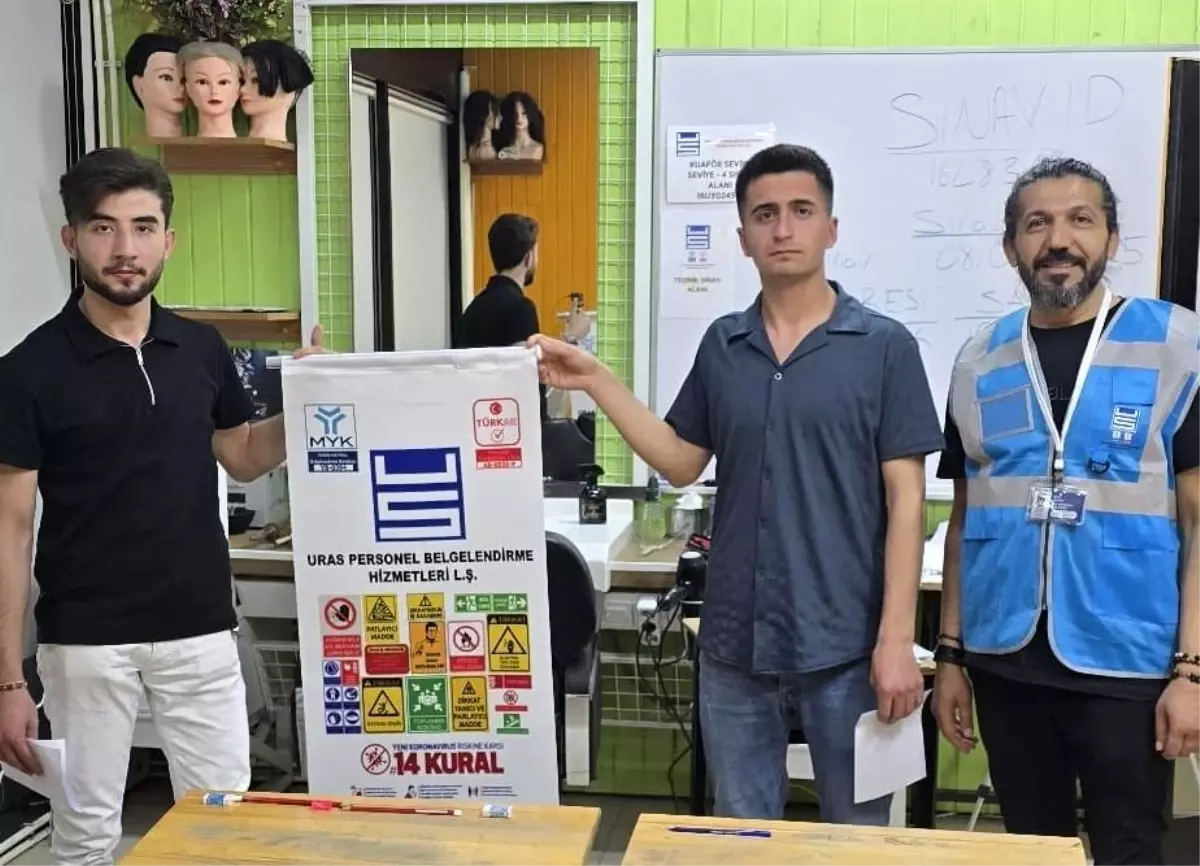Malatya'da MYK Mesleki Yeterlilik Sınavı