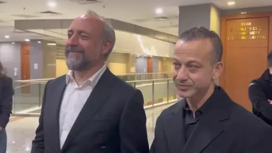Halit Ergenç ve Rıza Kocaoğlu 'yalan tanıklık' iddiasıyla ilk kez hakim karşısında