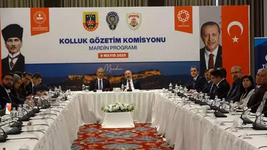 Kolluk Gözetim Komisyonu Toplantısı Mardin'de Yapıldı