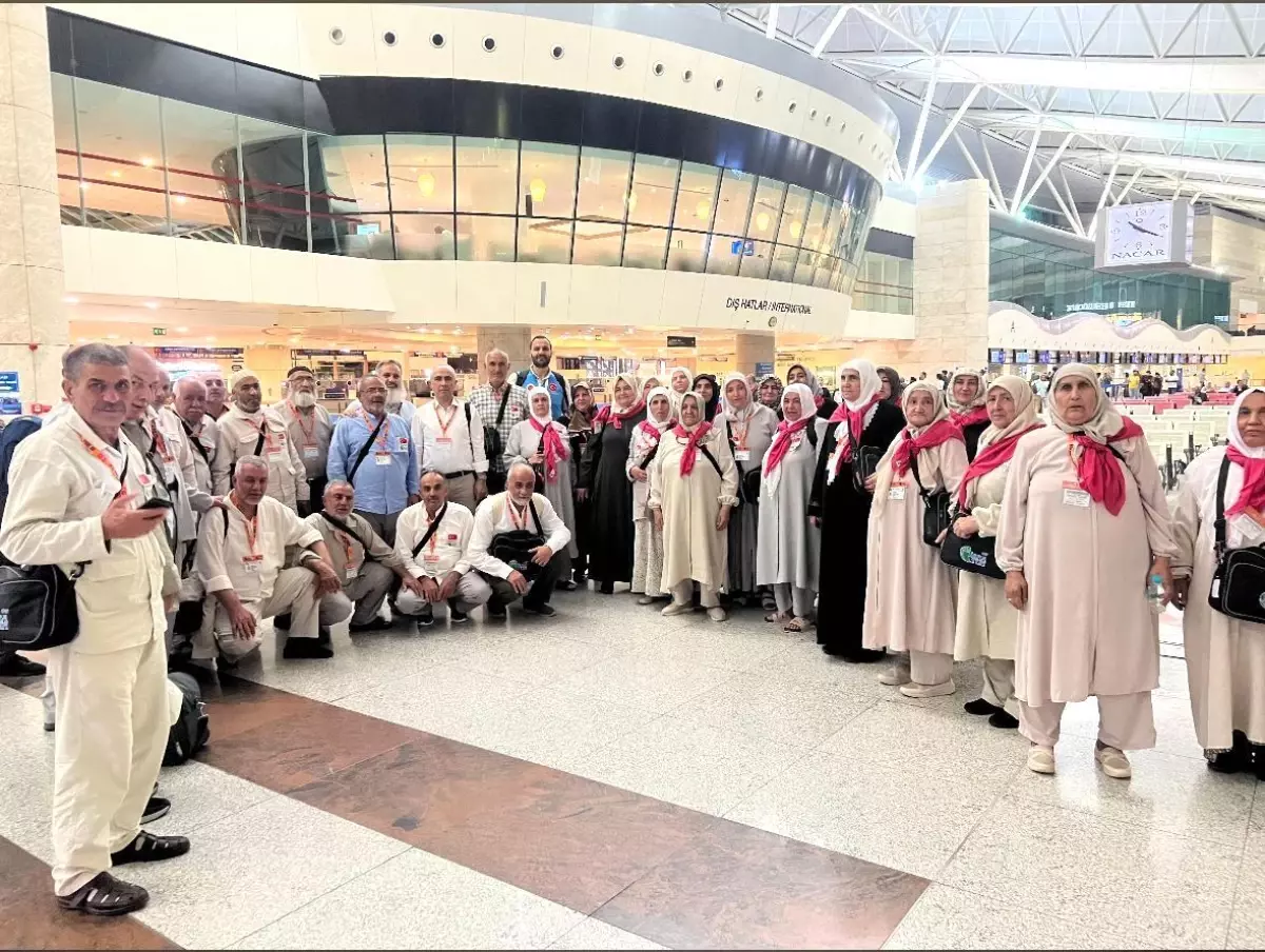 Malatya'dan Hacı Adaylarına Uğurlama Töreni