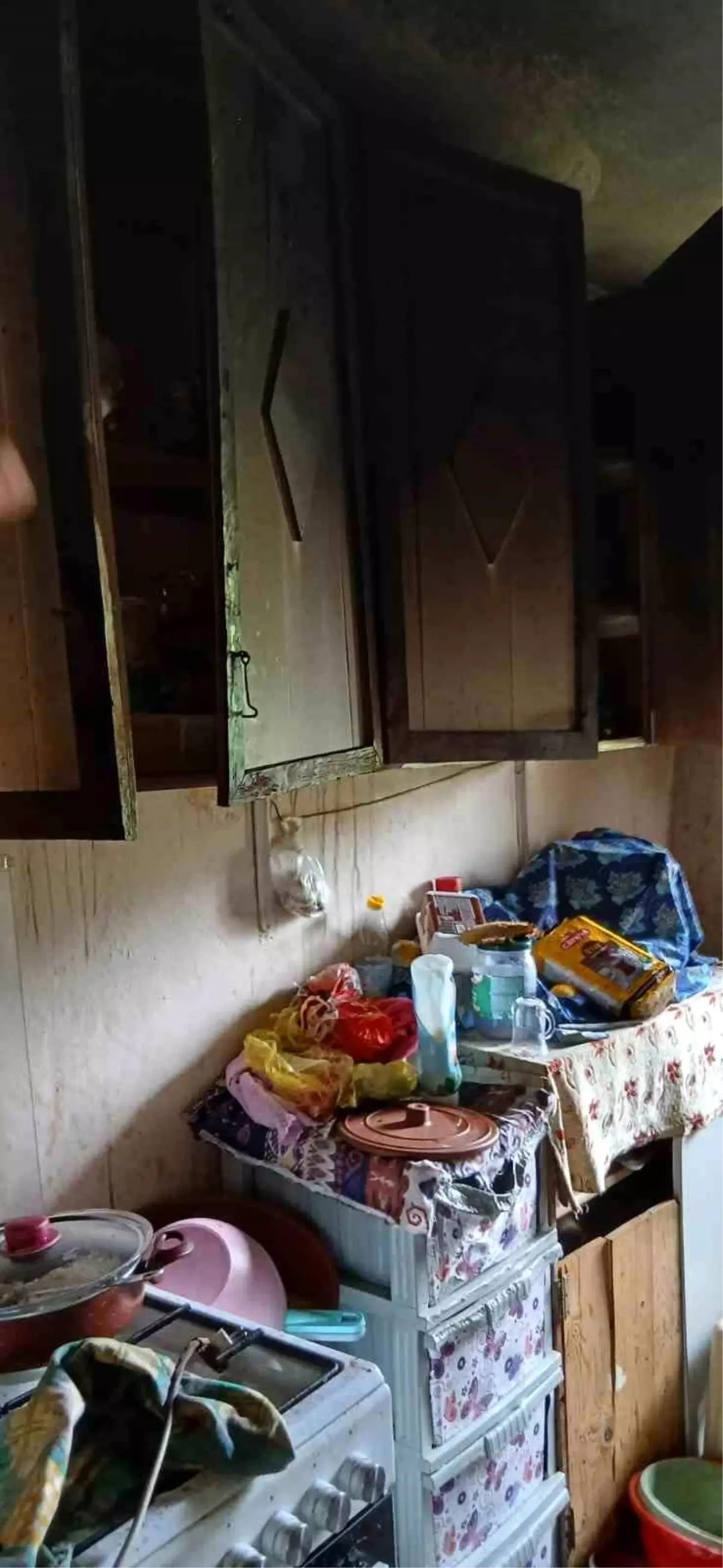 İnebolu'da Mutfak Tüpü Yangını