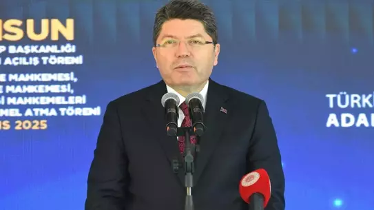 Adalet Bakanı Tunç, Samsun'da konuştu Açıklaması