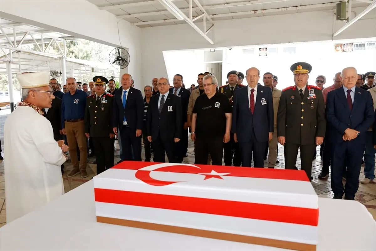 Kayıp şehit kadının kalıntıları 51 yıl sonra bulunarak KKTC'de defnedildi
