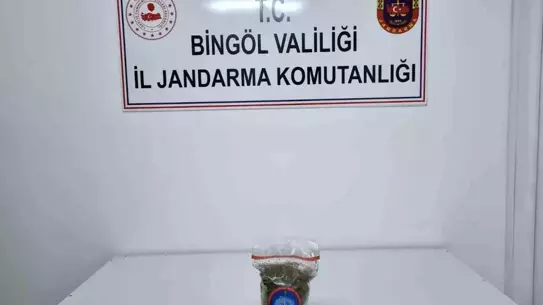 Bingöl'de Esrar Operasyonu: 444 Gram Ele Geçirildi