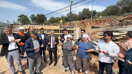 Bodrum'da Gençlik Merkezi ve Kütüphane İçeren Cami Temeli Atıldı