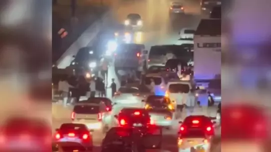 İnegöl'de Asker Uğurlamasında Kavga Çıktı