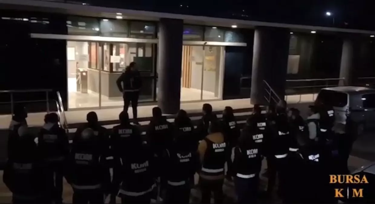 Bursa'da Dolandırıcılara Şafak Operasyonu