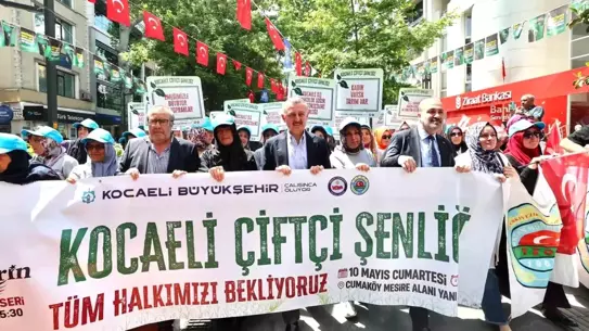Kocaeli'de 10. Çiftçi Şenliği Coşkuyla Başladı