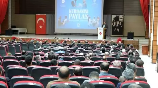 Erzincan'da Kurban Kesim Toplantısı
