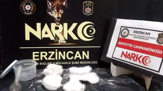 Erzincan'da Uyuşturucu Operasyonu