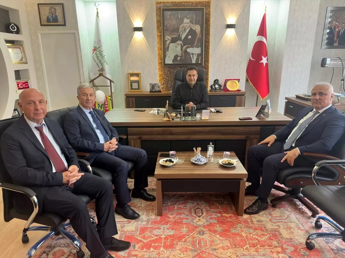 ALTSO Başkanı İslahiye'yi Ziyaret Etti