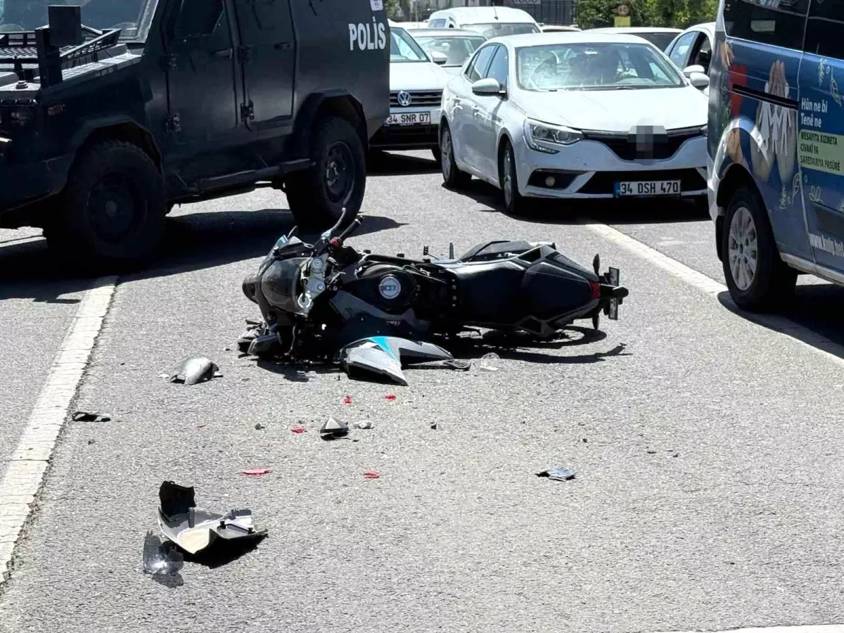 Diyarbakır'da Motosiklet Kazası
