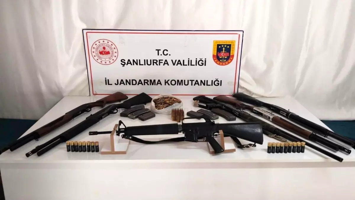 Şanlıurfa'da Silah Kaçakçılığı Operasyonu: 7 Gözaltı