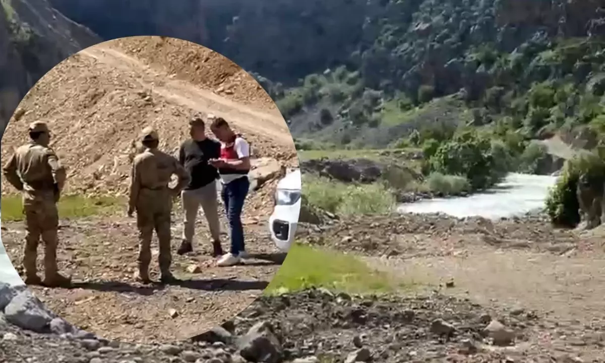 Hakkari'de Derede Kaybolan Gençler İçin Arama Başlatıldı