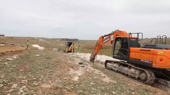 Midyat'ta Kanalizasyon Altyapısı Tamamlandı